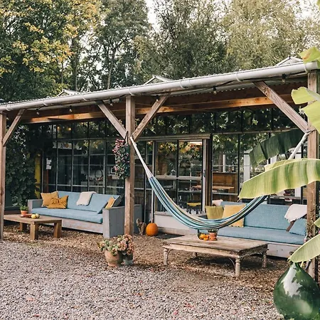 Bij Tante Hanneke's Tiny House Barn Met Hottub Optie * Maasbommel